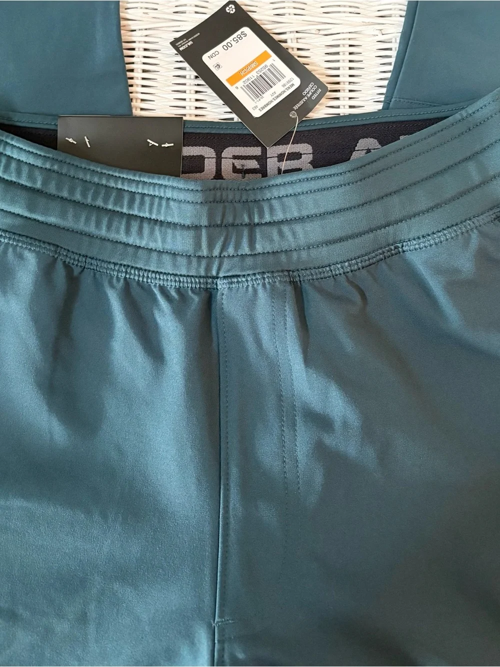 NWT Under Armour Men's Performance Jogger Pants - Teal - Picture 2 of 3